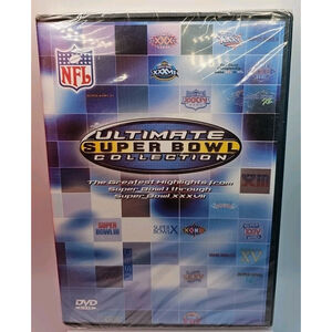 Ultimate Super Bowl Collection Highlights From I to XXXVII (DVD, 2003)New Sealed